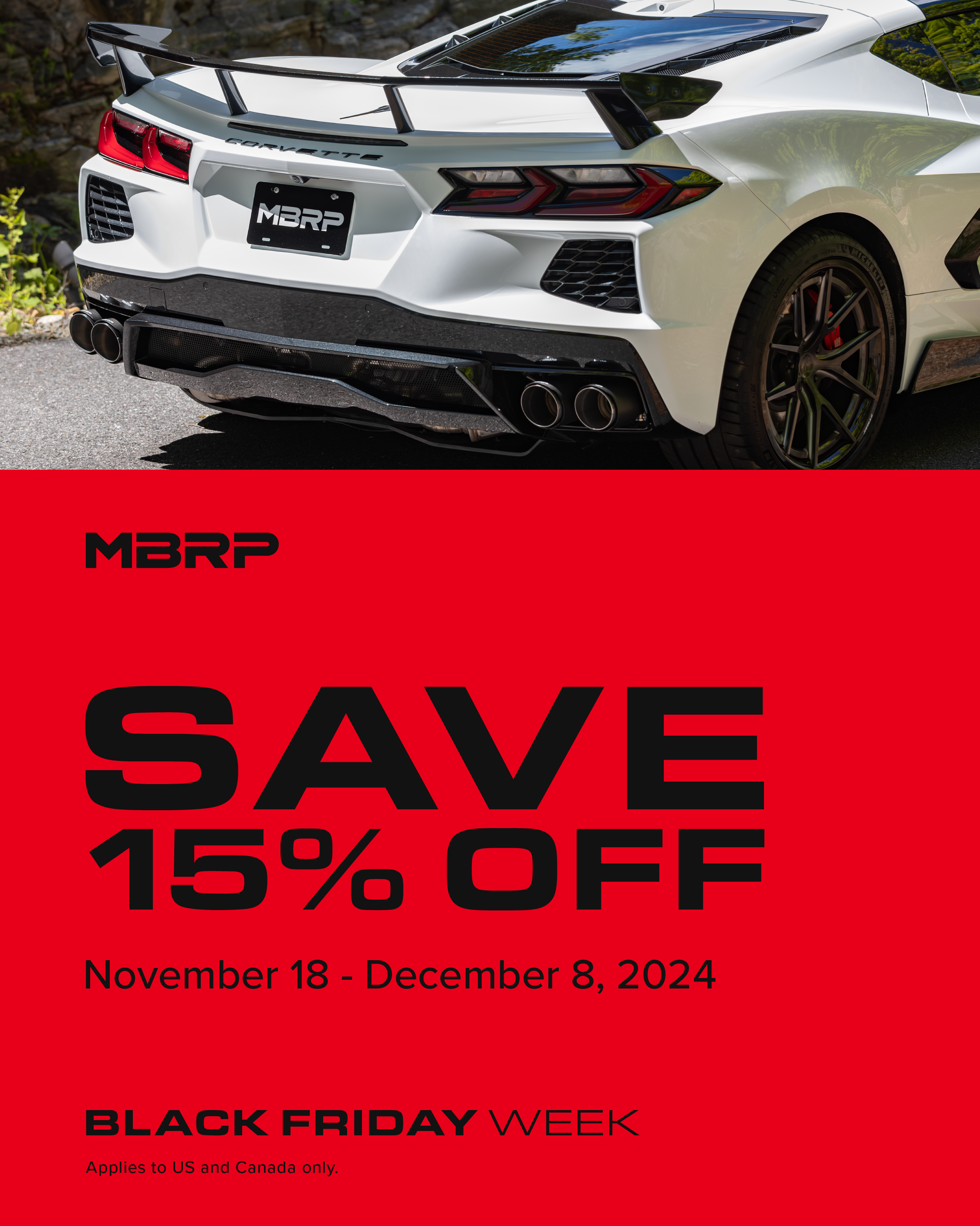 MBRP Exhaust Systems Black Friday Sale 2024