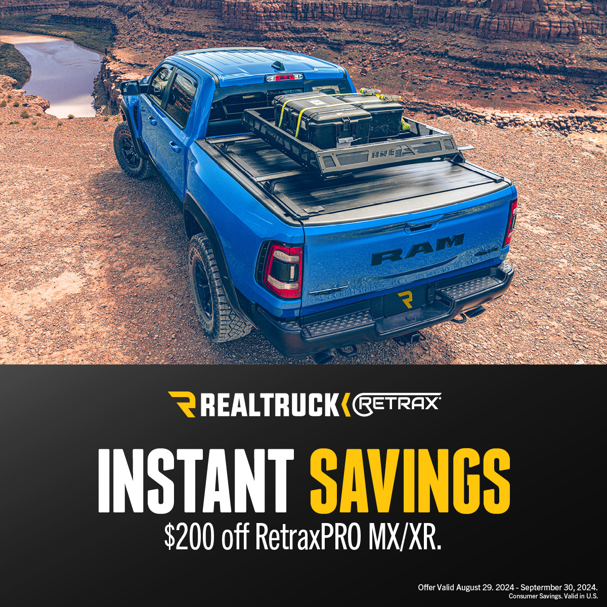 SAVE $200 Off Your Retrax Truck Bed Cover